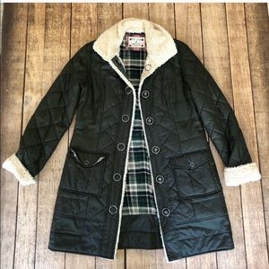 Free People Quilted Trench